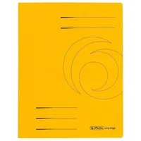 Herlitz Schnellhefter Quality Karton gelb DIN A4 1 St.