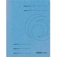 Herlitz 11199106 Aktenordner Karton Blau A4