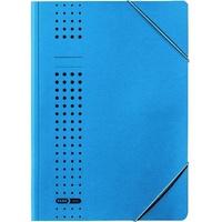 Elba Chic Sammelmappe mit Eckspanner, A4, blau (400 010