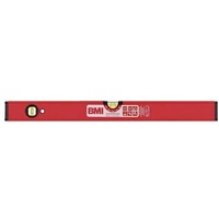 Bmi Wasserwaage SUPERSTAR 200cm Alu.rot ± 0,5 mm/m m.Magnet