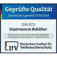 GVK ECO GN Behälter Gastronorm 1/2 150 mm aus