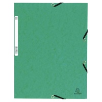 Exacompta 55303E Sammelmappe mit Gummizug und 3 Klappen aus