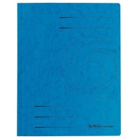 Herlitz Schnellhefter Quality Karton blau