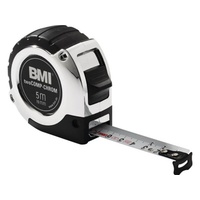 Bmi Taschenrollbandmaß chrom L.8m B.25mm mm/cm EG II Ku.Automatic
