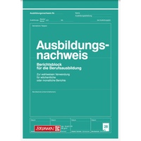 Brunnen Ausbildungsnachweisblock A4, 28 Blatt, grün