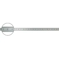 FORMAT Stahlmaßstab 300x28mm rostfrei