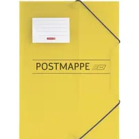 Brunnen Eckspanner Postmappe DIN A4 gelb