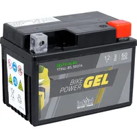 Intact Bike-Power GEL Motorradbatterie GEL12-12AL-A, 12Ah (DIN 51213, YB12AL-A