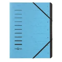 Pagna Ordnungsmappe 7 Fächer blau