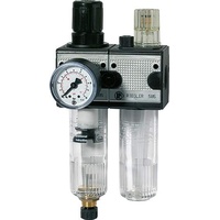 Riegler Wartungseinheit »multifix«, mit PC-Behälter, BG 1, G 1/4