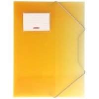 Brunnen Sammelmappe FACT!pp DIN A4 gelb transparent, 1 St.