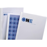 GBC Thermobindemappe TC080370 DIN A4 15-30Bl. weiß 100 St./Pack.