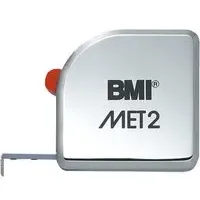 Bmi Taschenbandmaß MET2 2mx13mm weiß