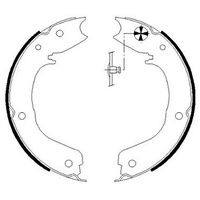 Hella Bremsbackensatz, Feststellbremse 8DA 355 050-701