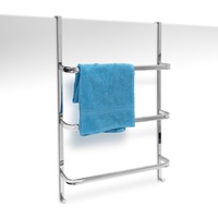 Relaxdays Handtuchhalter Wand-montiert Edelstahl