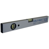 Richter LM-Wasserwaage Silber eloxiert ohne Magnet Länge 1000 mm