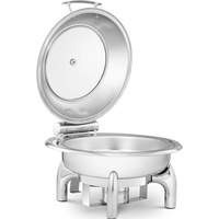 Royal Catering Chafing Dish - rund mit Sichtfenster -