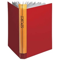 FolderSys Sichtbuch DIN A4, 30 Hüllen bordeaux