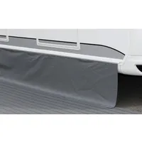 Hindermann Standard Bodenschürze dunkelgrau, 600x75cm