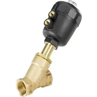 Bürkert Luftgesteuertes Ventil 178608 2000 Gehäusematerial Rotguss Dichtungsmaterial PTFE