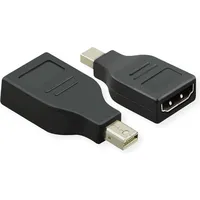 Value Mini DisplayPort-HDMI Adapter, Mini DP ST - HDMI