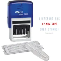 Colop Printer S 260 Set, Stempel zum Selbst setzen,