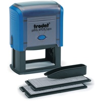 Trodat Printy 4928 typo Textstempel zum Selbersetzen, selbstfärbend, 7-zeilig,