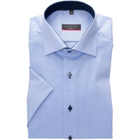 Eterna Kurzarmhemd "MODERN FIT", Herren, 12 MITTELBLAU, 46