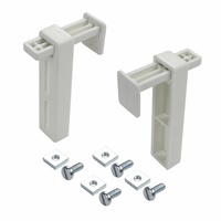 LIEDECO Klemmträger Universal, 2 Stück weiß