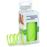 Präsent Geschenkband COTTONFIELD matt hellgrün 5,0 mm x 100,0