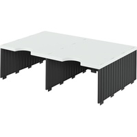 Styro Styrodoc Jumbo Aufbaueinheit grau/schwarz mit 2 Fächer