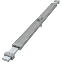 ABUS Panzerriegel PR2800 L1, ohne Zylinder Edelstahl, Querriegelschloss (01706)