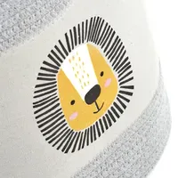 Zeller Aufbewahrungskorb Zebra Baumwolle/Polyester 30 x 30 x 30