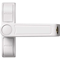 ABUS Fenster-Zusatzsicherung 2410 AL0145 - Sicherheitsschloss mit Schwenkriegel für