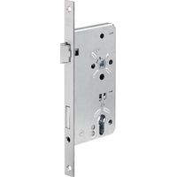 BKS BKS, Haustür-Einsteckschloss 0024 PZW 22/80/92/10mm DIN R silber