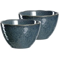 LEONARDO Matera Keramikschalen 2er Set Blau