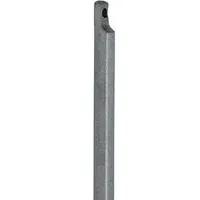 DENI Treibriegelstange m.Aussparung eins.1500mm D.10mm STA hell verz.
