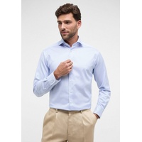 Eterna Langarmhemd "MODERN FIT", Herren, Gr. 39, Normalgrößen, blau