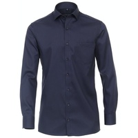 CasaModa Businesshemd Casamoda Businesshemd uni blau 40