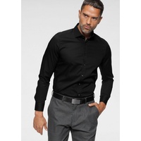 Olymp Hemd 'Level 5' - schwarz, - 45