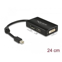 DeLock 62623 DisplayPort / HDMI DVI Adapter [1x Mini-DisplayPort