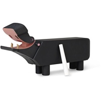 Kay Bojesen Flusspferd Figuren 12.5 cm Holzfiguren Tafelfarbe lackiert,