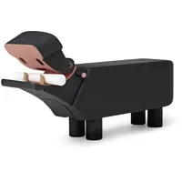 Kay Bojesen Flusspferd Figuren 12.5 cm schwarz