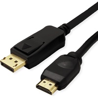Value DisplayPort Kabel DP - UHDTV, ST/ST, schwarz, 1