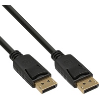 InLine DisplayPort Kabel 1.0 m, vergoldete Kontakte, schwarz