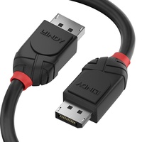 Lindy DisplayPort 1.2 Kabel, Black Line