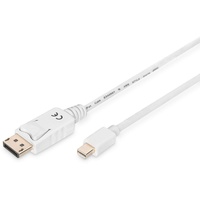 Digitus Mini-DisplayPort / DisplayPort Adapterkabel Mini DisplayPort Stecker, DisplayPort