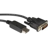Roline DisplayPort Kabel DP ST - DVI ST, LSOH,