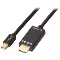 Lindy Mini-DisplayPort an HDMI Kabel 4K30 (DP: passiv) 2m