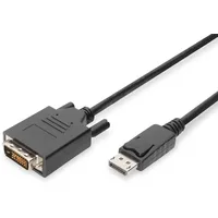 Digitus DisplayPort Adapterkabel 5m DP zu DVI-I (24+1) St./St.